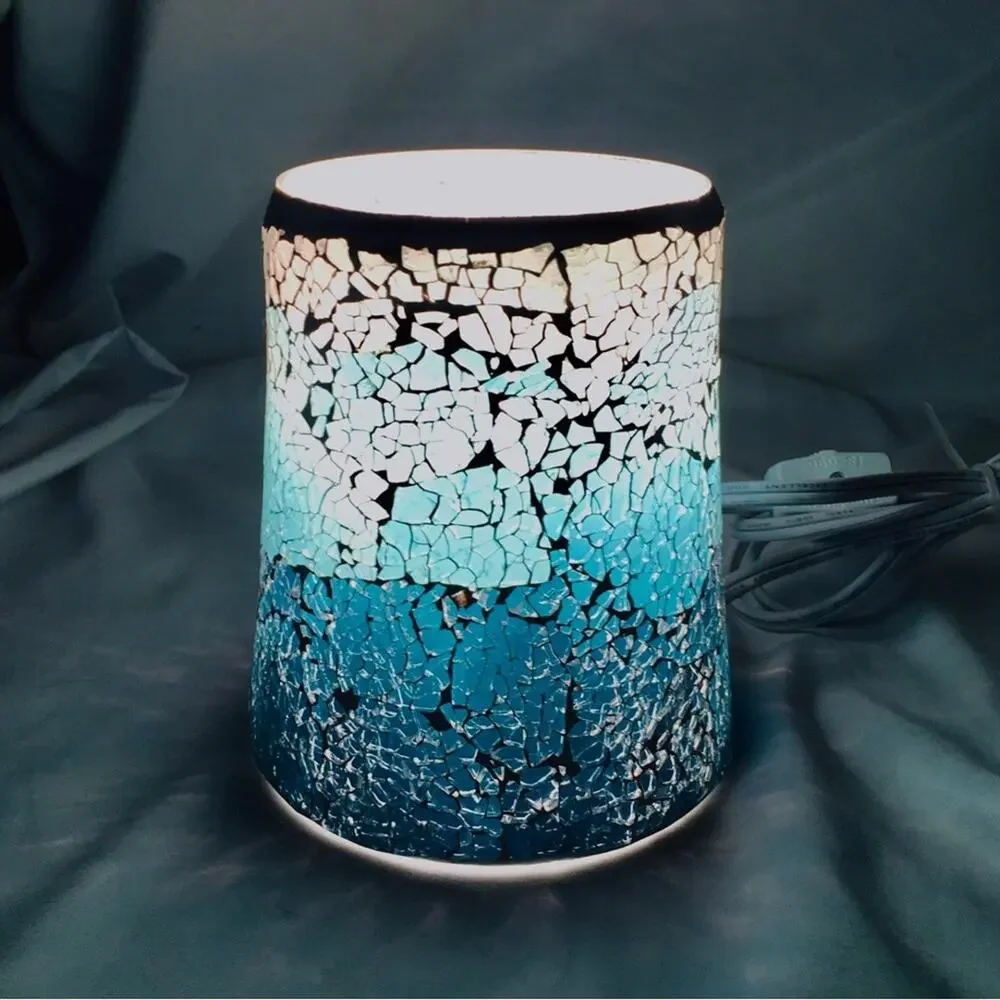 Small Mosaic Ombre Glass Nightlight